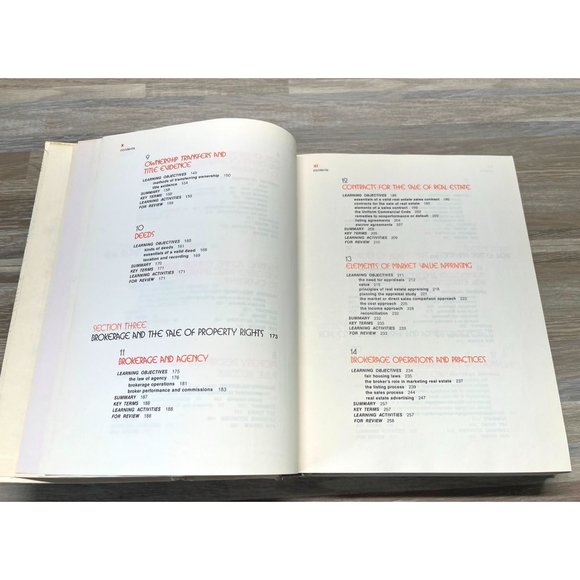 Fundamentals of Real Estate Textbook 1977 by Jerome Dasso - Picture 4 of 15